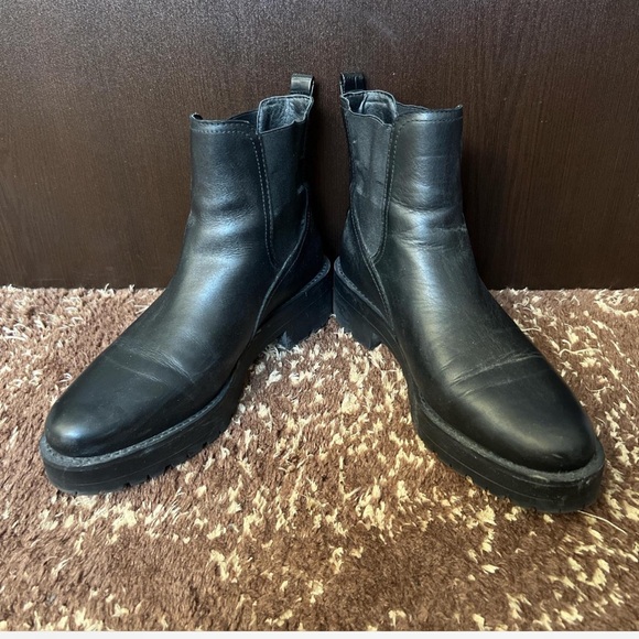 Sam Edelman Black Ankle Boots - Picture 4 of 8